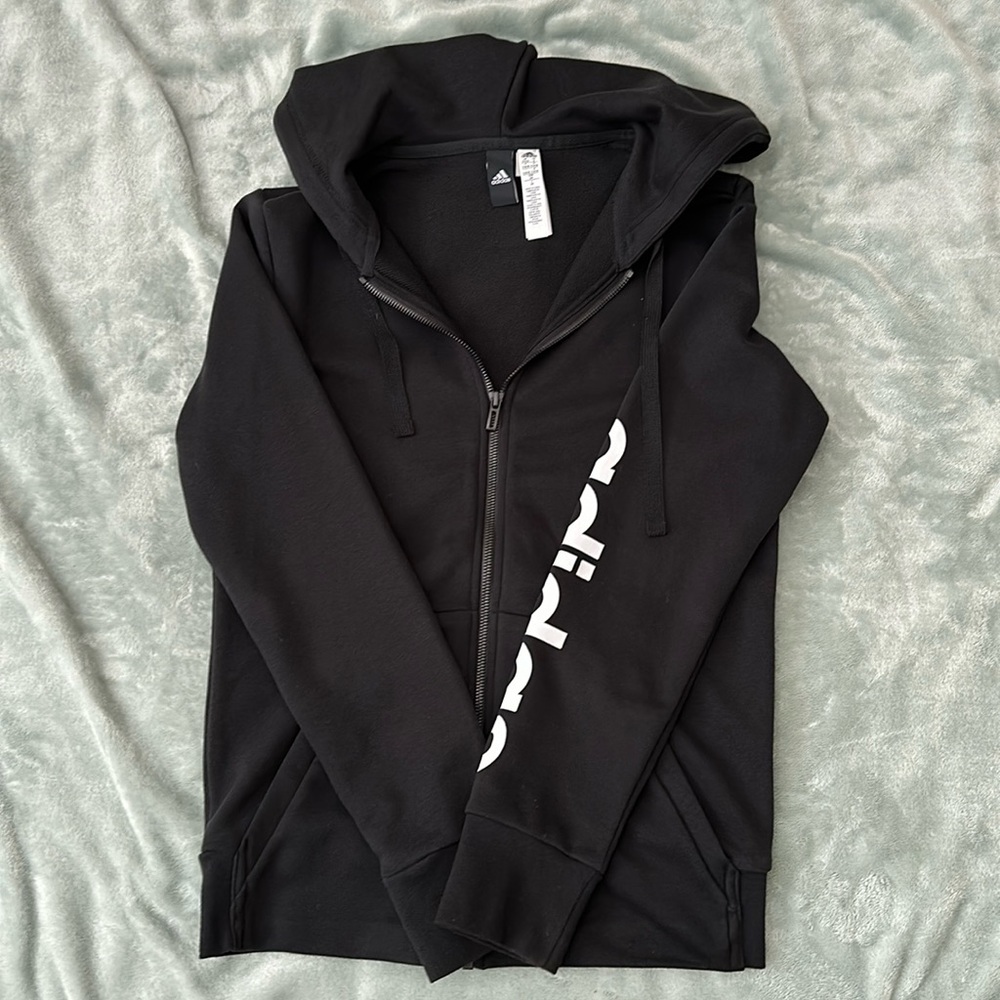 Adidas zip up hoodie for women’s size small